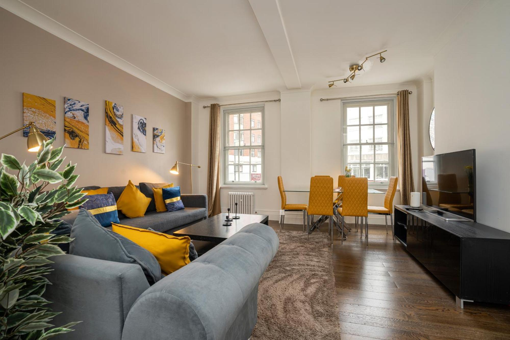 Marble Arch Apartments Londen Kamer foto