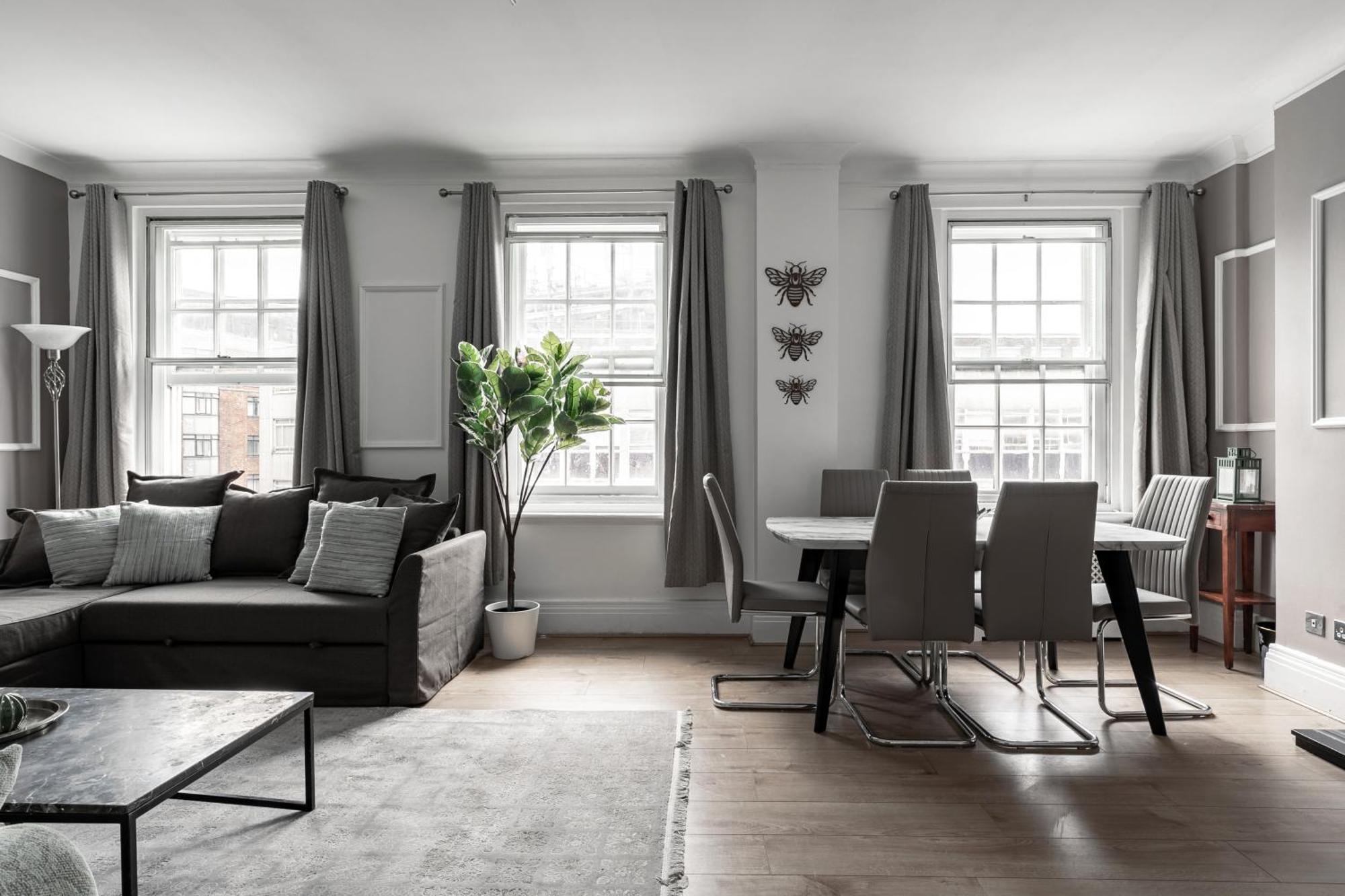 Marble Arch Apartments Londen Kamer foto
