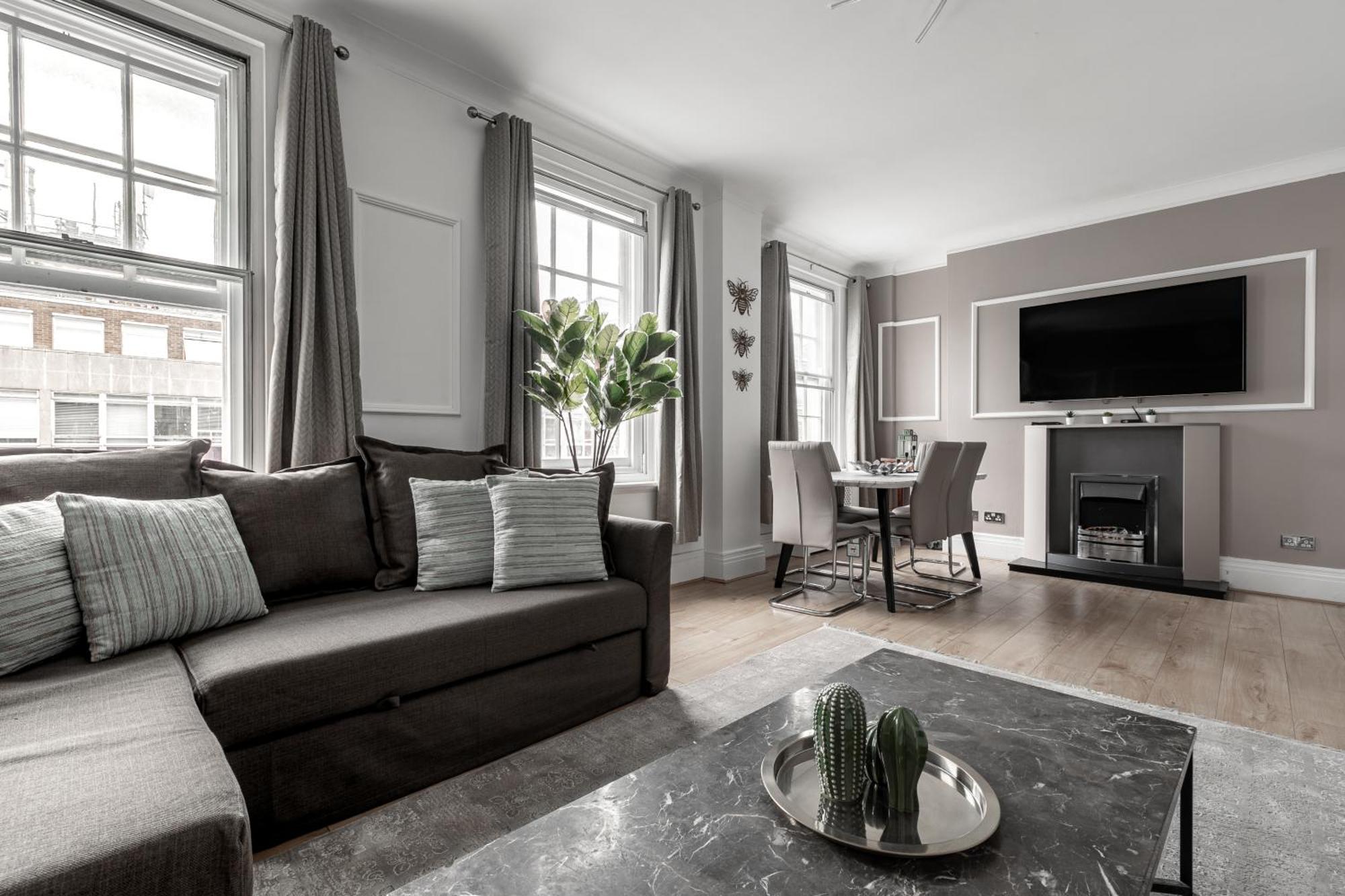 Marble Arch Apartments Londen Kamer foto